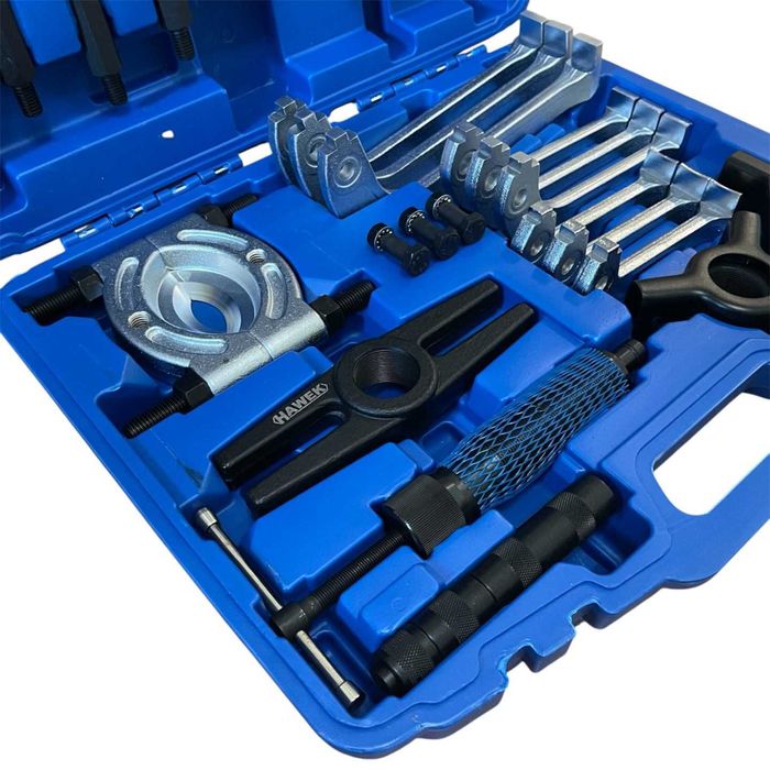 Хидравличен комплект скоби и сепаратор за лагери 10 тона HAWEK