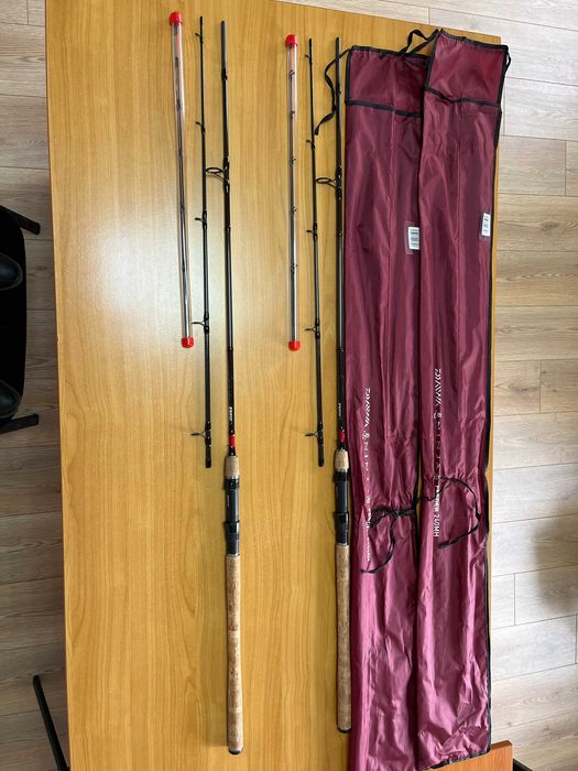 2 lansete DAIWA Ninja X Stalker Feeder 2.40 m