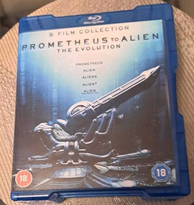 Prometheus to Alien: The Evolution Blu-ray 8-Disc Set, 5 Film
