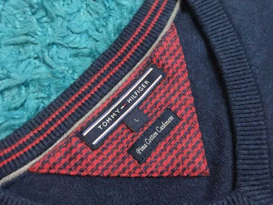 Pulover Tommy Hilfiger Dark Bleu Casmir