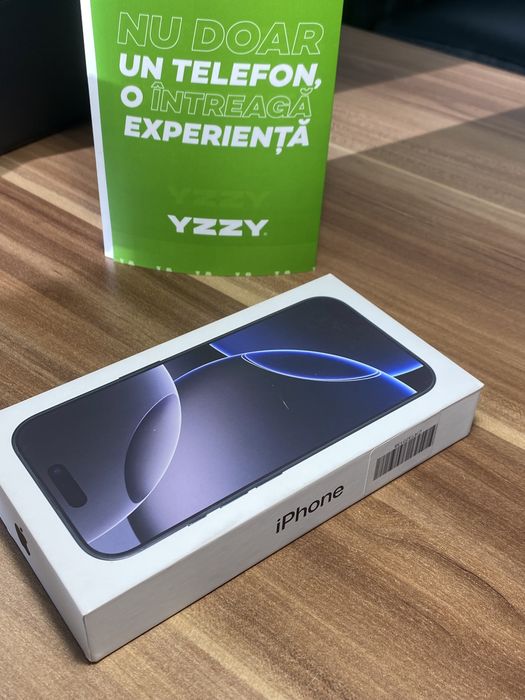 iPhone 16 Pro / 128 GB / Sănătate baterie 100% / Nou sigilat
