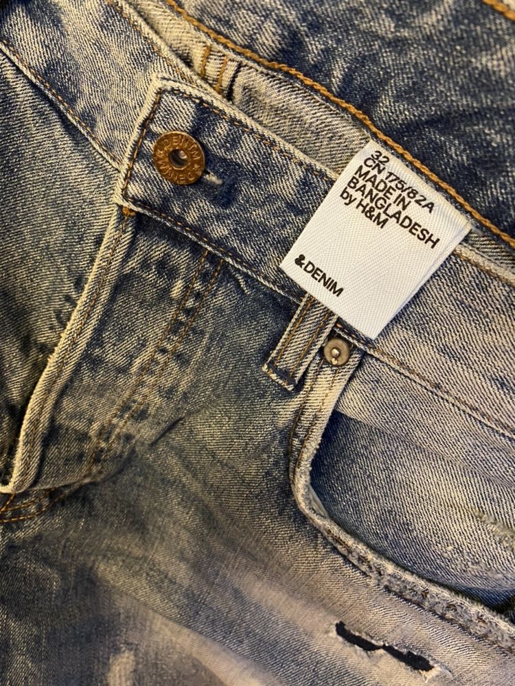 Denim H&M categoria pantalon scurt Marimea 32 CN 175/82A, 50lei