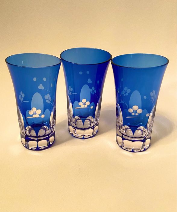 Винтажные ликерные высокие стопки