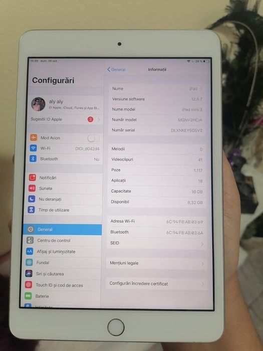 De vânzare iPad mini 3