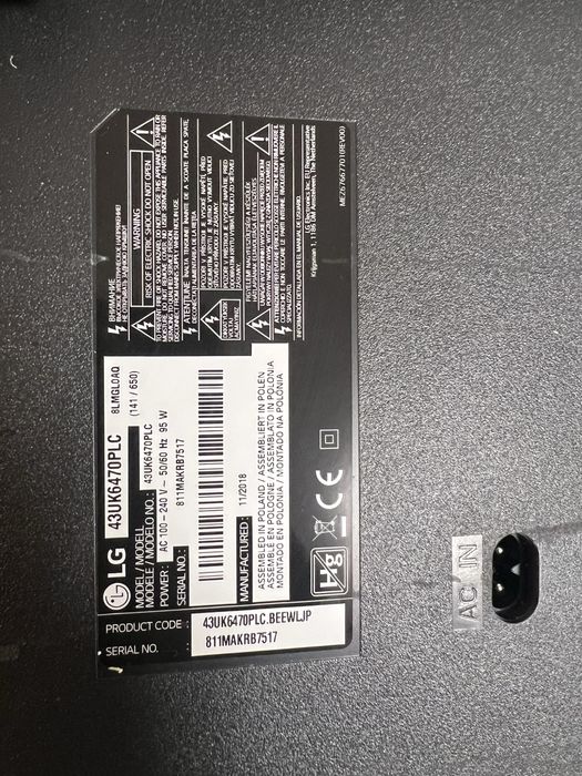 Televizor LG 4k smartv