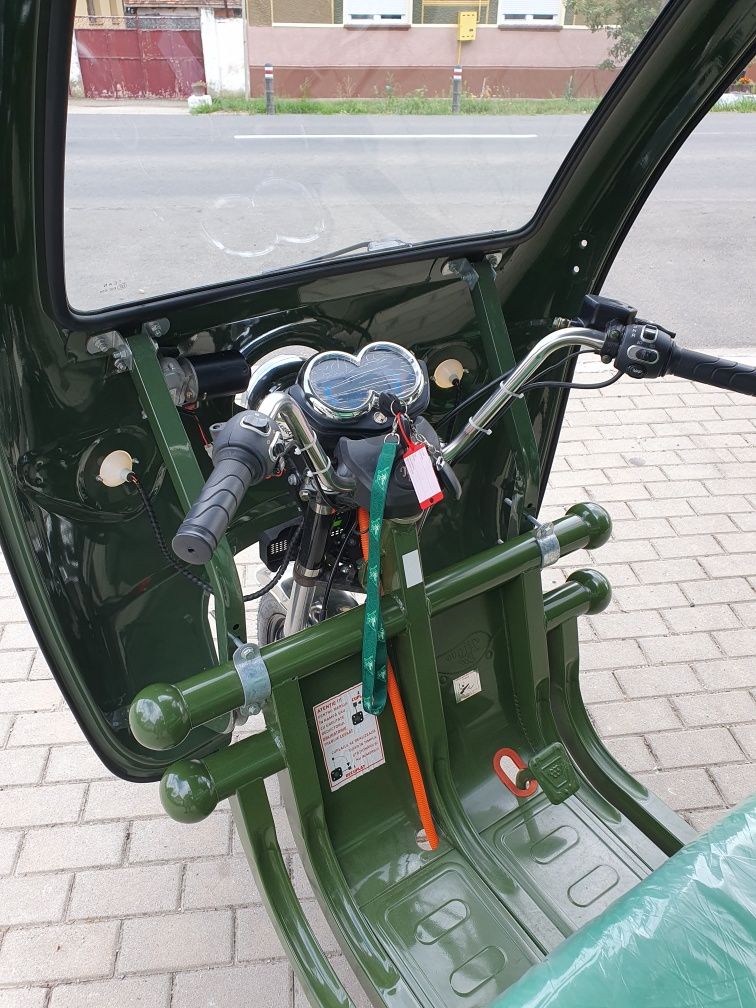 Triciclu electric Cargo 500 EEC omologat Move Eco Accesorizat