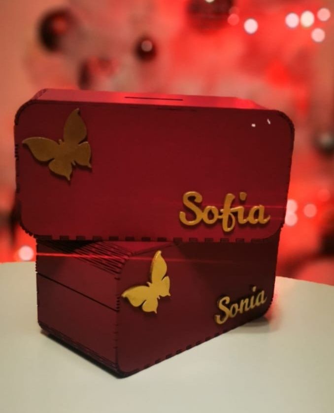 Pușculiță bani personalizată