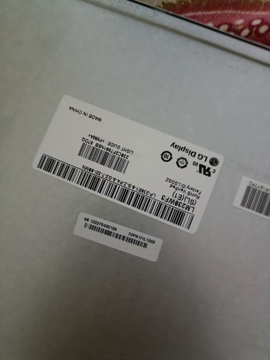 Display monitor LG LM230WF3 1920×1080