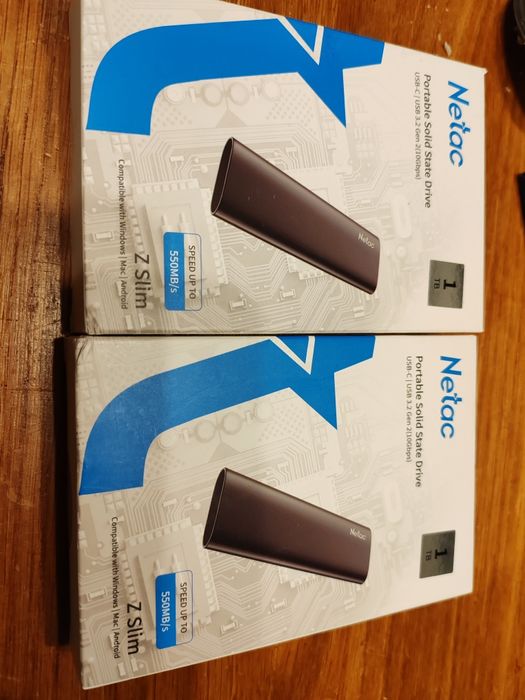 Ssd extern usb c netac z slim 1 tb