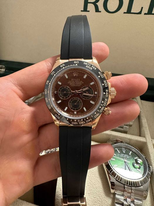 Ceas Rolex Cosmograph Daytona Rose Gold-Brown Automatic