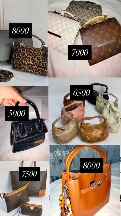 Сумки,из мягкой кожи