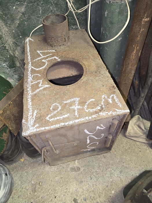 Буржуйка  печка для гаража