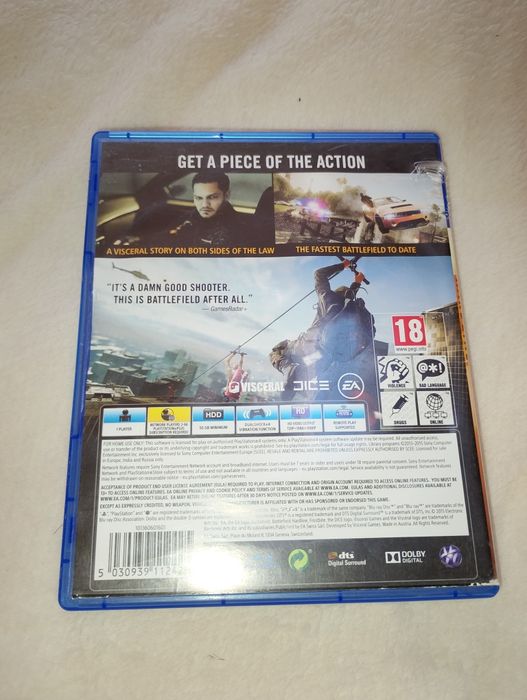 Battlefield Hardline ps4 ps5 playstation 4