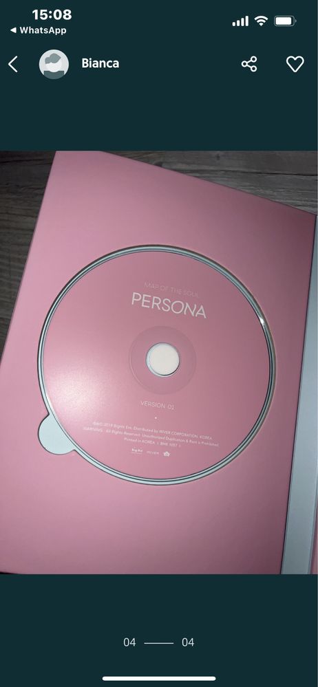 Bts Map of the Soul: Persona ver 1