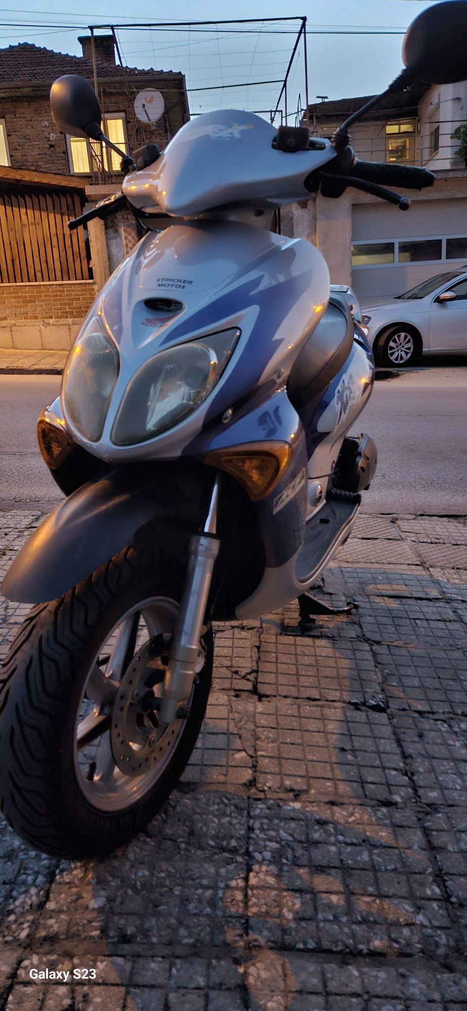Скутер Honda x8r тунинг