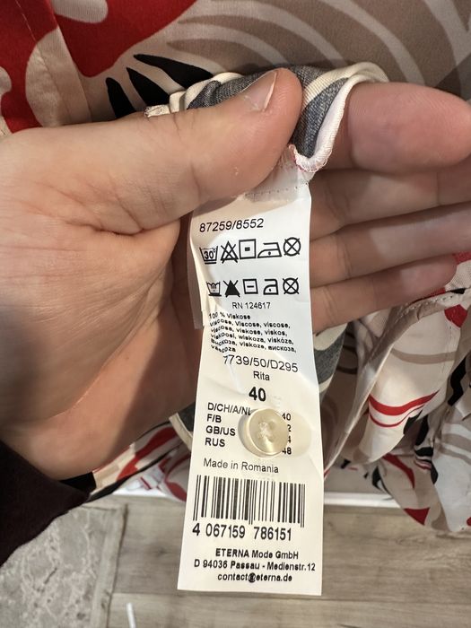 Camasa femei eterna noua marimea 40