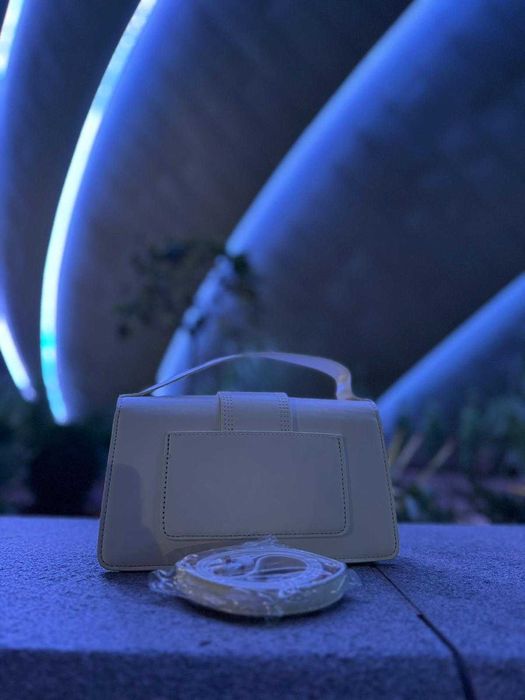 Geanta Jacquemus Le Grand Bambino Alba NOUA VAND URGENT!