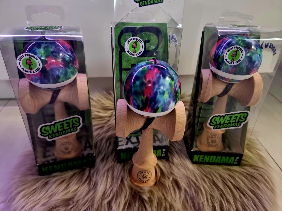*NOU*Kendama Sweets Tie Dye,balance hole, model rar