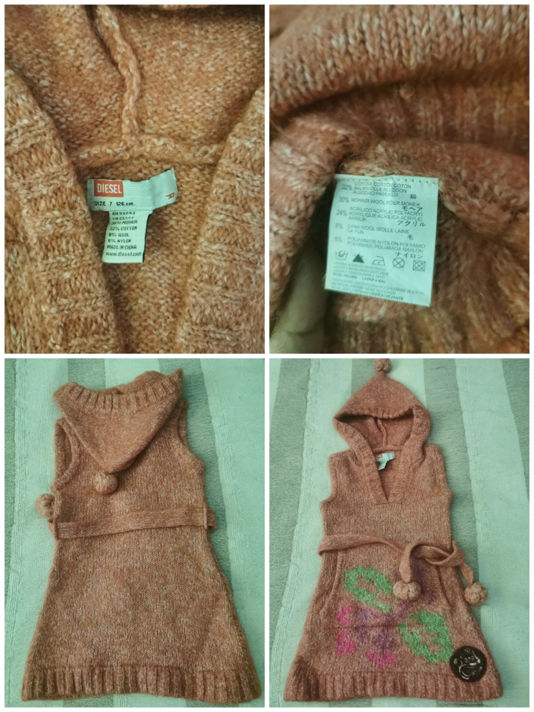 Burberry, MISSONI, Gap, Diesel_за 4-5-65-6г_до 120см