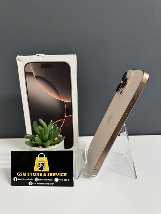 Iphone 16 Pro Max 256Gb Desert Titanium Garantie Gsm Store&Service