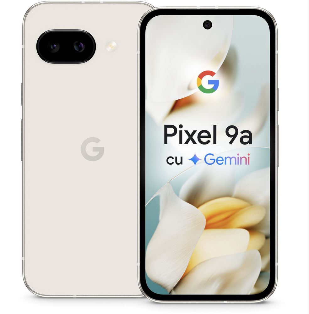 НОВ!!! Google Pixel 9a, 128GB, 8GB RAM, 5G, Porcelain