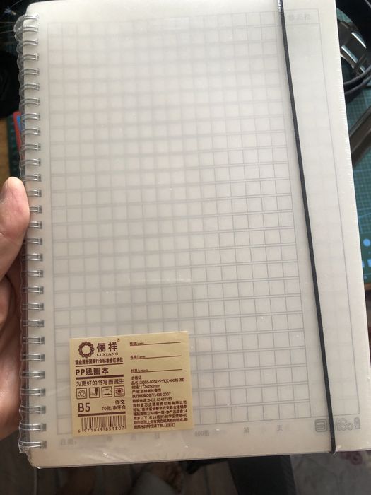 Тетрадь для прописей иероглифов В5, 70 листов