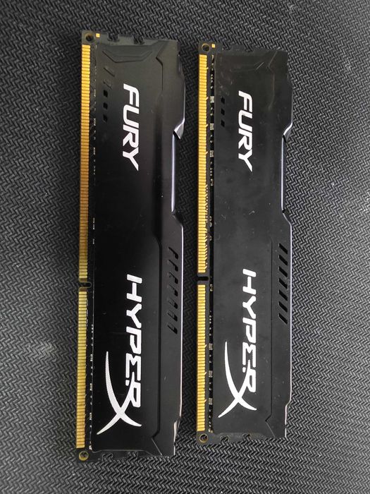 Memorie 16GB DDR3 1600MHz Kingston Fury Hyper X, 2 x 8gb