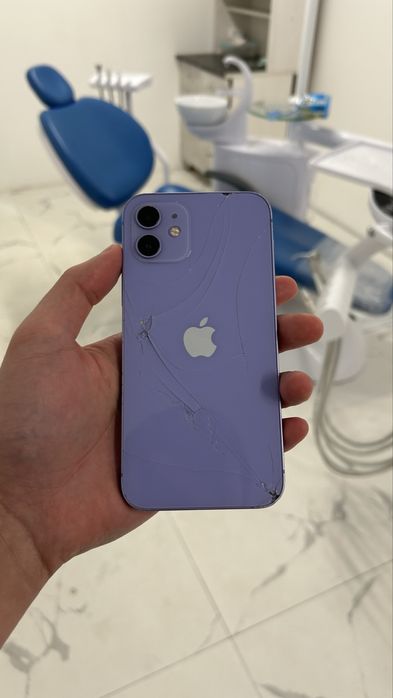 Iphone12 oldi steklo almawgan orqa kriwka singan