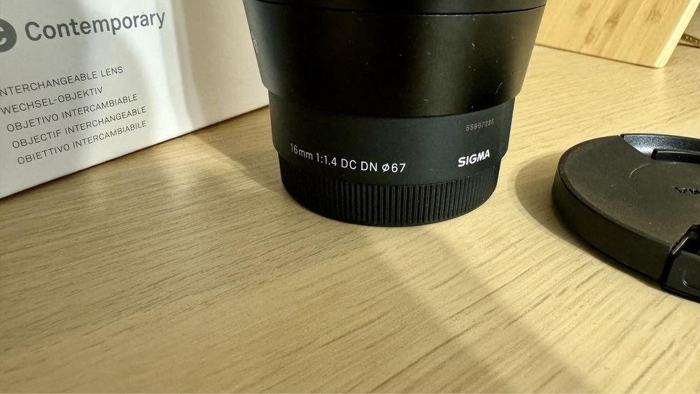 Obiectiv Sigma 16mm F 1.4 Sony E
