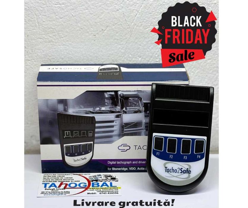 Aparat de descarcat tahograf si card soferi Gen2