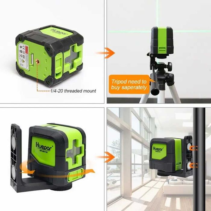 Huepar suport magnetic cu laser și țintă