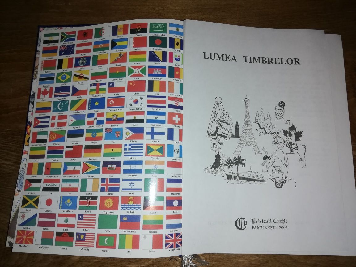 Album/clasor Lumea timbrelor