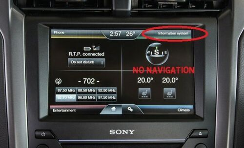 Ново Ford F12 2024 Navigation EUROPE Sd Card SYNC 2 Сд Карта Навигация