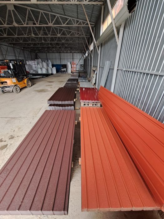 Tabla pentru acoperis diferite culori și grosimi 0,2 0,25 0,3 0,35 0,4