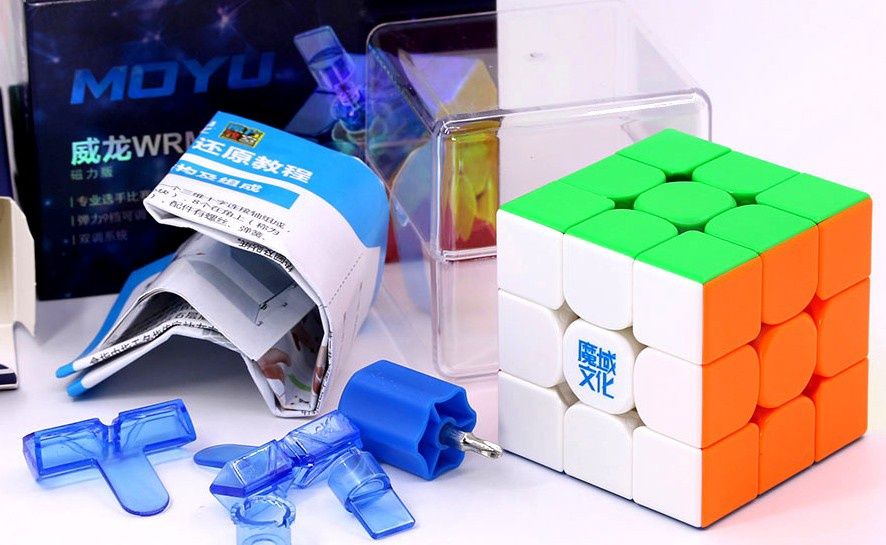 Cub Rubik Magnetic Premium MoYu Weilong v9 Nou!