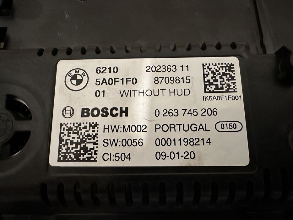 Ceasuri bord BMW Seria 3 4 X3 X4 X5 X6 X7 : 8709815