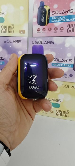 Vape 25.000 Puffs Reincarcabil Solar si Type C Display