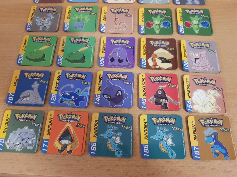 Pokemon Advanced Staks Panini (magnetI) an 2003 RAR