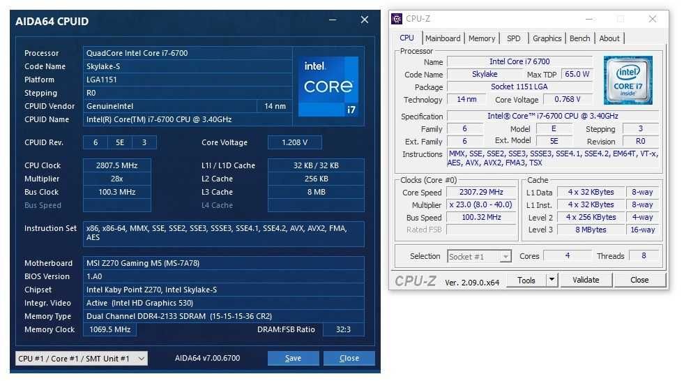 Процесор CPU Intel i7 6700 4.00GHz LGA 1151