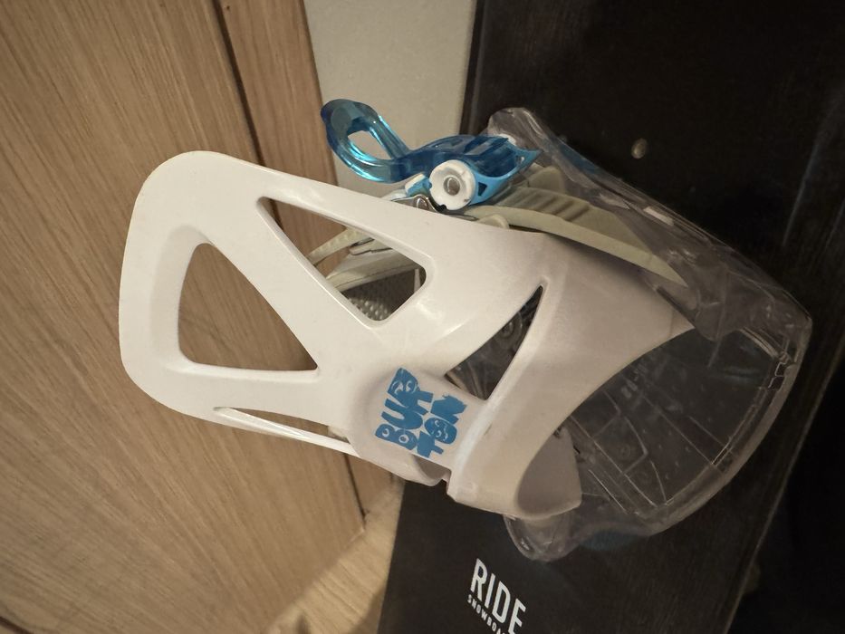 snowboard copii Ride 100 cm cu legaturi Burton