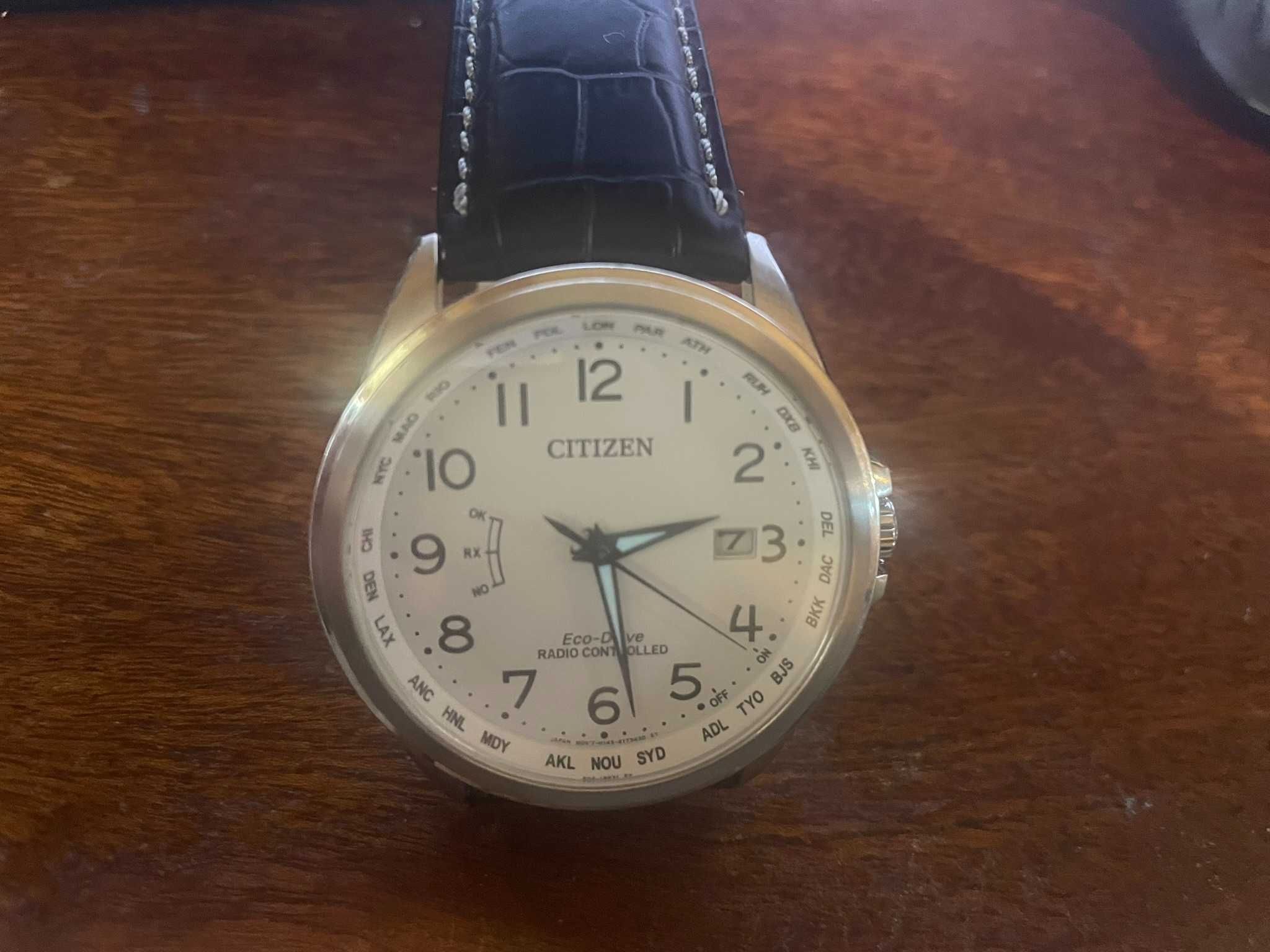 Часовник Citizen CB0250-17A Eco-Drive radio controlled 43mm 10ATM