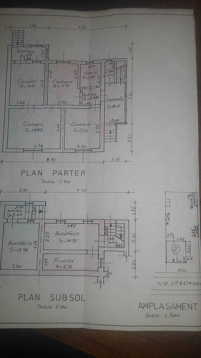Apartament casa 85mp,PiataCluj,250mp curte str Ion Pop Reteganu nr2