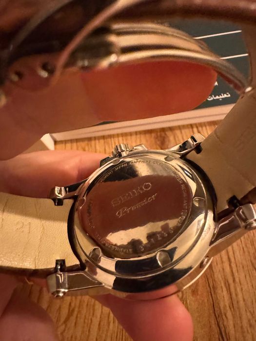 Ceas Seiko Direct Drive ca nou - actele de achizitie - manual si cutie