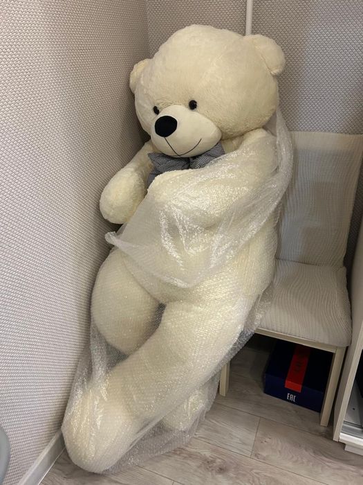 Большой плюшевый медведь 1,8м