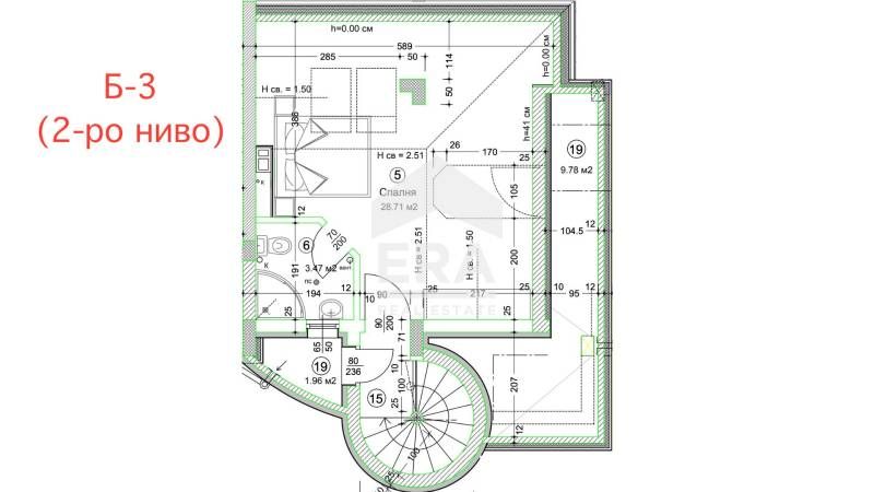 Мезонет "Б-3" в сграда ново строителство на ул. Брезник, Русе