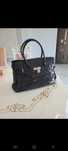 Geanta neagra de piele