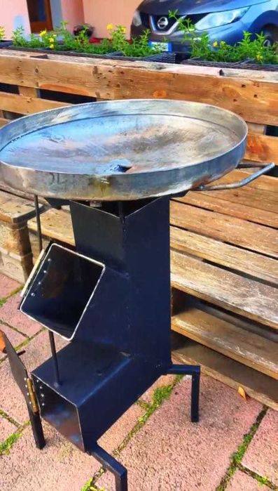 Sobă rachetă 120x120x4mm / 150x150x4mm