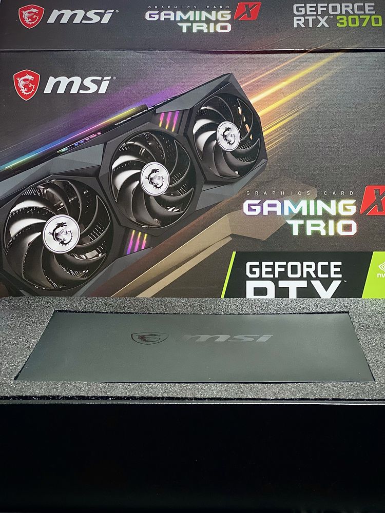 Видеокарта Geforce RTX 3070 MSI Gaming X Trio