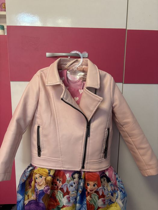 Кожено яке в бебешко ровово