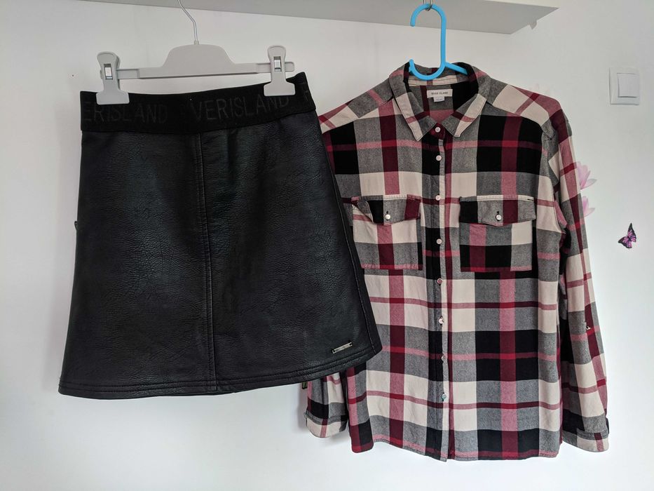 Set River Island fusta si camasa, 11-12 ani